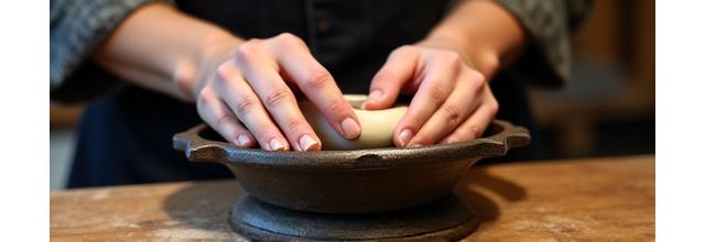 錆びた金属製品の修理作業