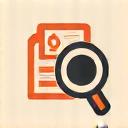 職人が拡大鏡を使い、破損した金属部品を精密に検査している様子。手元には見積書が広げられている