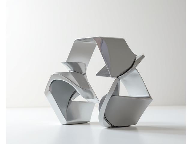 分解・リサイクルが容易なモジュール式金属彫刻